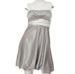 peau de soie bridesmaid dresses Alfred Sung D624 main image 1